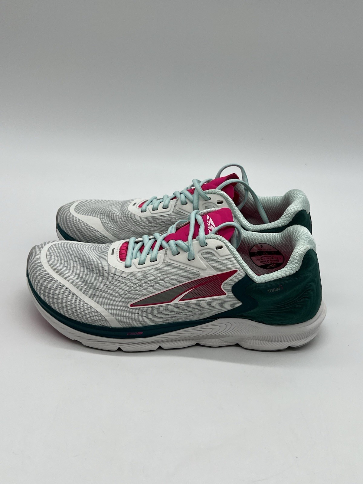 Altra Torin 5 Womens Size 8.5 Deep Teal Pink Road Running Shoes