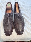 Allen Edmonds Neumok 2.0 Brown Leather Wingtip Brogue Oxford Lace-Up Men's 9.5D — photo 7