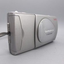 Olympus Digital Camera Camedia C-220 Zoom 2.0MP Silver Tested