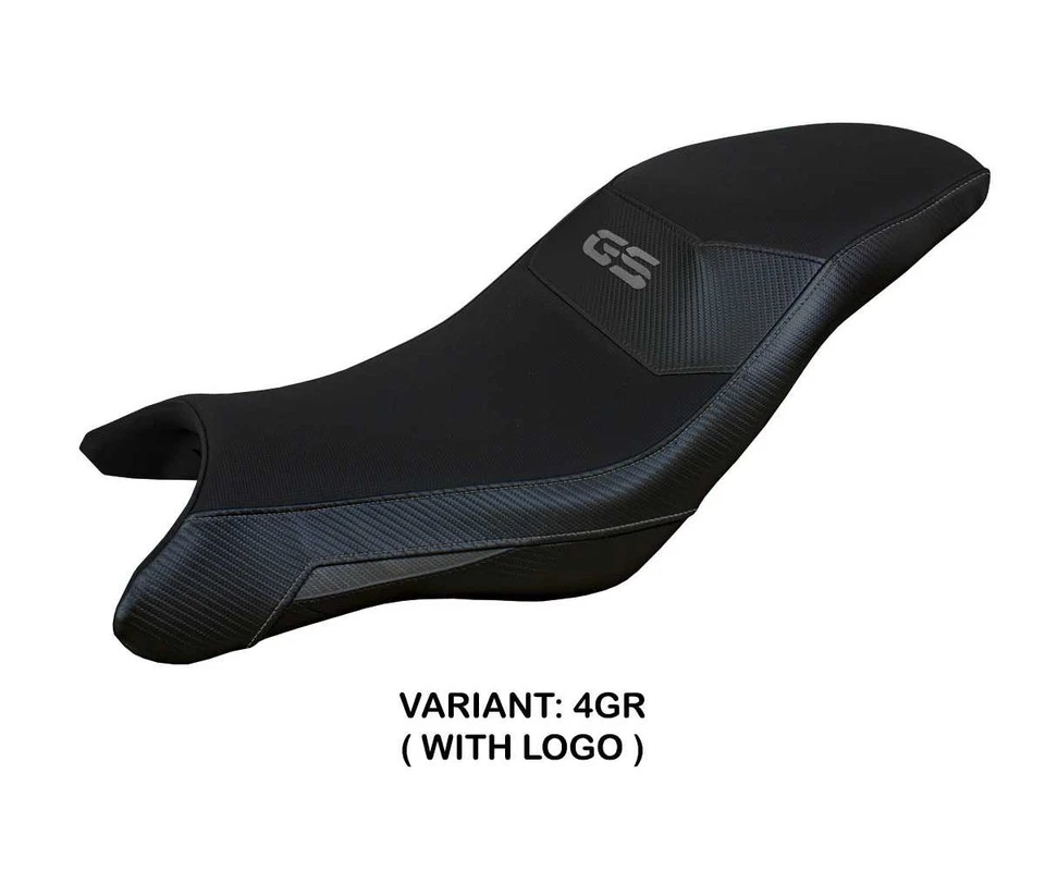 Housse de selle Thiva Gris GR + logo TPZ Italia pour BMW G 310 GS 2017 > 2026 - Photo 1/1