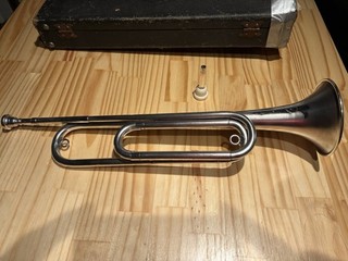 Vintage 1928 Martin Handcraft M1892 Field Trumpet / Bugle
