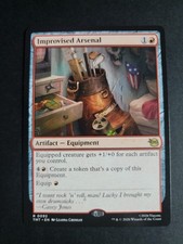 Improvised Arsenal Rare MTG Ninja Turtles