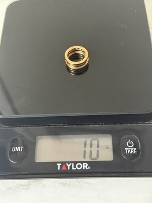 Bulgari / Bvlgari 18k Rose Gold B. Zero1 3 Band Ring Euro Sz 52 / US Sz 6