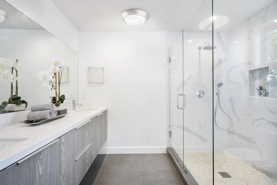 Luz de techo regulable tradicional de 2 luces para interiores vidrio de alabastro de níquel satinado Foto 3 de 4