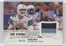 2018 Upper Deck CFL UD Game Jersey Patch 18/25 Ricky Ray #GJ-RR Patch uv4