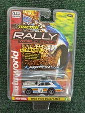 Auto World Xtraction 1975 Ford Escort Mk1 HO Scale Slot Car