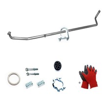 Mittelrohr Auspuff  Peugeot 107 1.0i -12V NEU + Anbausatz