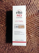 EltaMD SPF 40 Broad-Spectrum Facial Sunscreen 1.7 oz 06/2026 Expiration