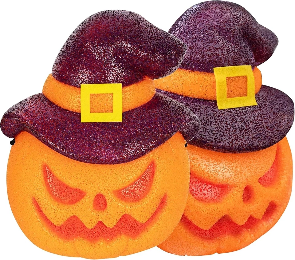 Fundas de Luz de Calabaza Хэллоуин 2 Piezas, 23x30 см, Decoración Внешний вид - Изображение 3 из 4