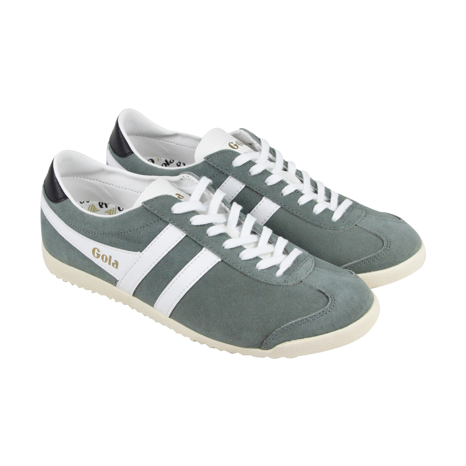Gola señores Bullet gris de gamuza zapatillas de deporte 41 Gola señores Bullet gris de gamuza zapatillas de deporte 41