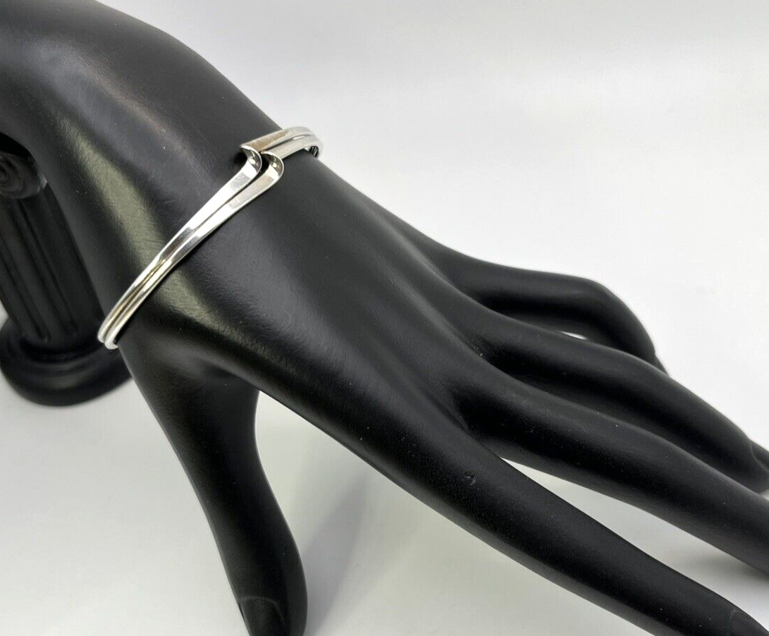 Upscale MODERNIST Petite Solid Sterling Silver 92… - image 2