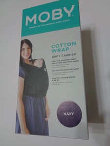 moby wrap navy