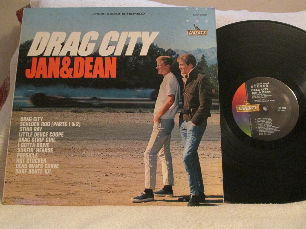 JAN & DEAN..DRAG CITY..ORIGINAL 1964 STEREO SURF-POP-ROCK EX/EX