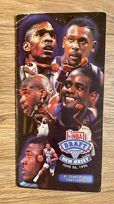 1996 NBA DRAFT TICKET HOLDER GIVEN W/PURCHASE/IVERSON-KOBE BRYANT