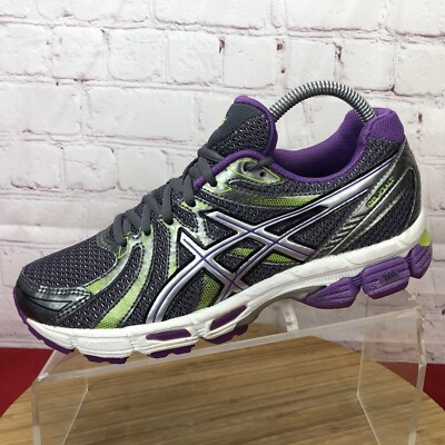 Asics Gel Exalt Running Shoes (T379N) Gray Purple Womens Size 7.5