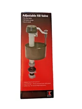 UNIVERSAL 9.5-in- 13.5" Floatless Toilet Tank Anti-siphon Adjustable Fill Valve