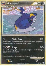 Pokemon Card HS Triumphant Sharpedo Rare 30/102 on eBay