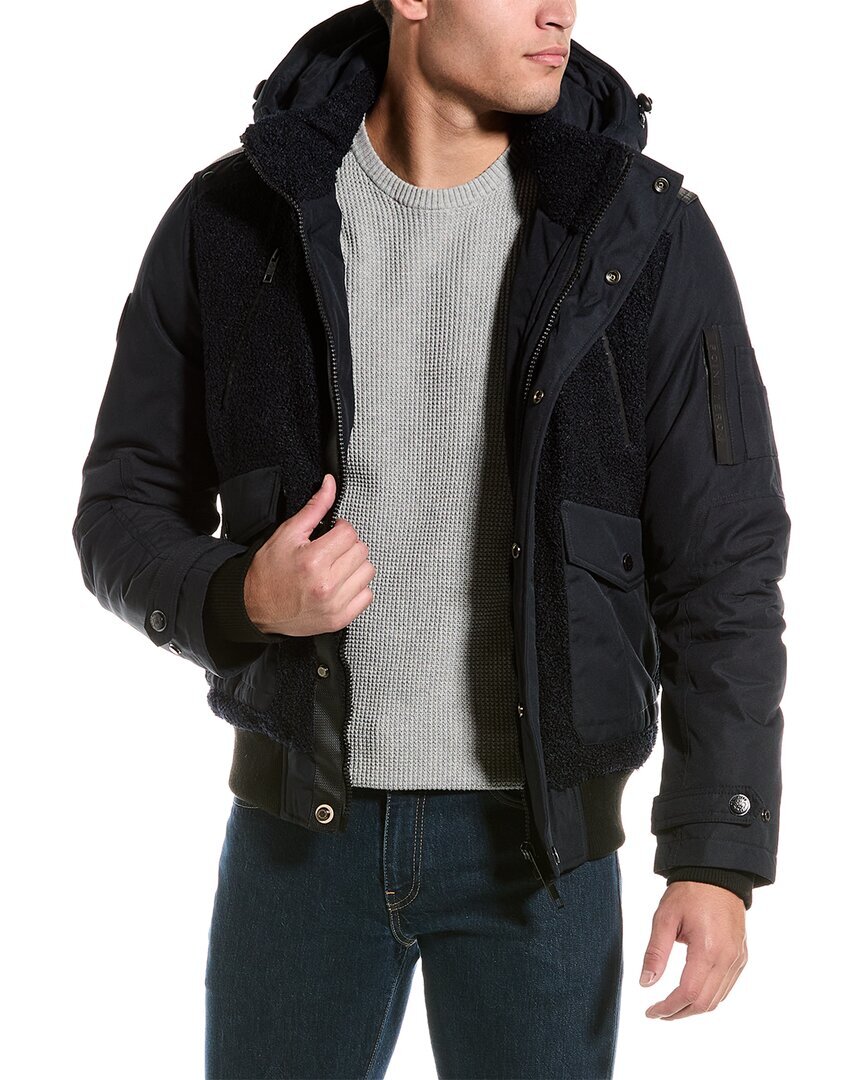 Мужская куртка-бомбер из тонкого холста с покрытием Point Zero 18390₽