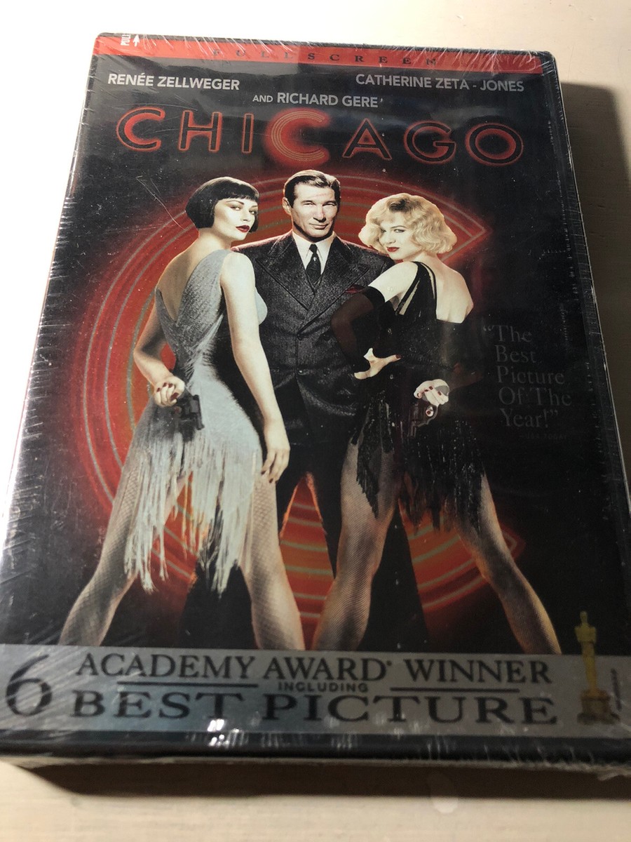 Chicago (2002) DVD NEW Musical Crime Comedy Renee Zellweger Full