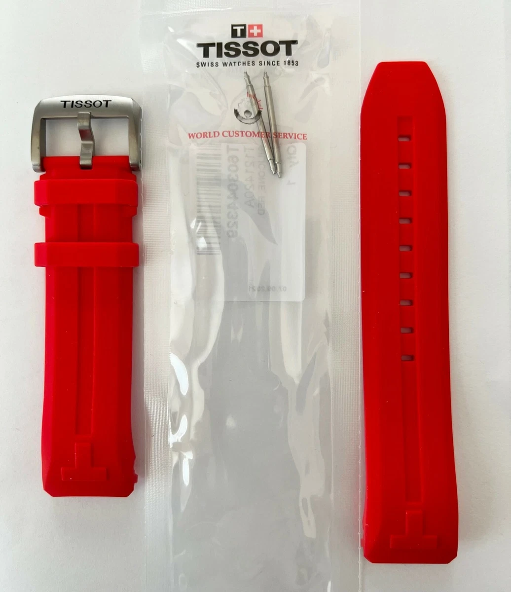 tissot red strap