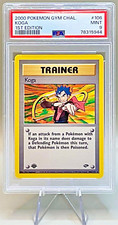 Pokémon 1st EDITION Koga #106/132 Non-Holo Rare 2000 Gym Challenge - PSA 9 MINT! on eBay