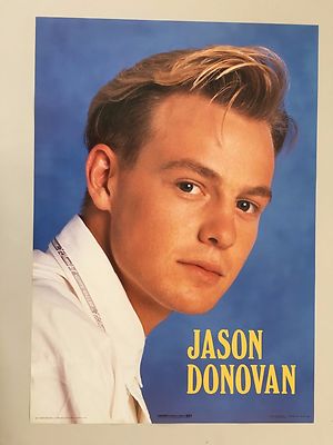 JASON DONOVAN, AUTHENTIC 1989 POSTER | eBay UK