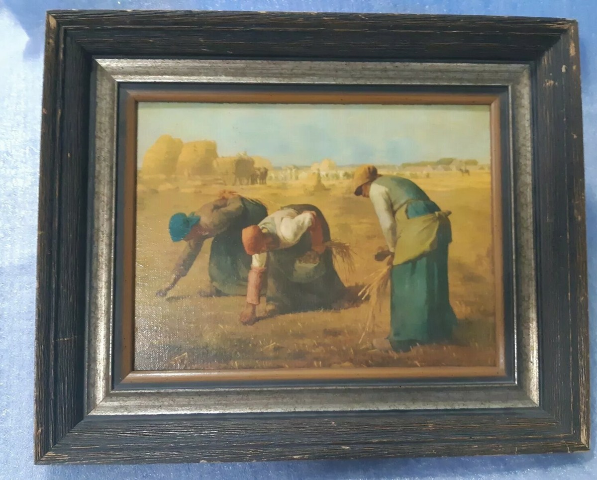 The gleaners By Jean F.millet. Vintage Print by New York Graphic