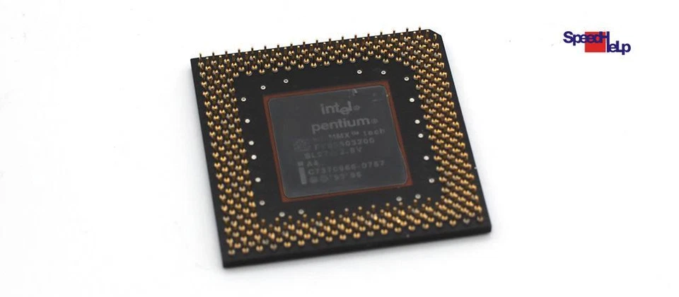 Cpu Intel Pentium Mmx 200mhz Sl27j / P55c Processor Socket 7 Sockel Fv80503200 - Image 2 of 2