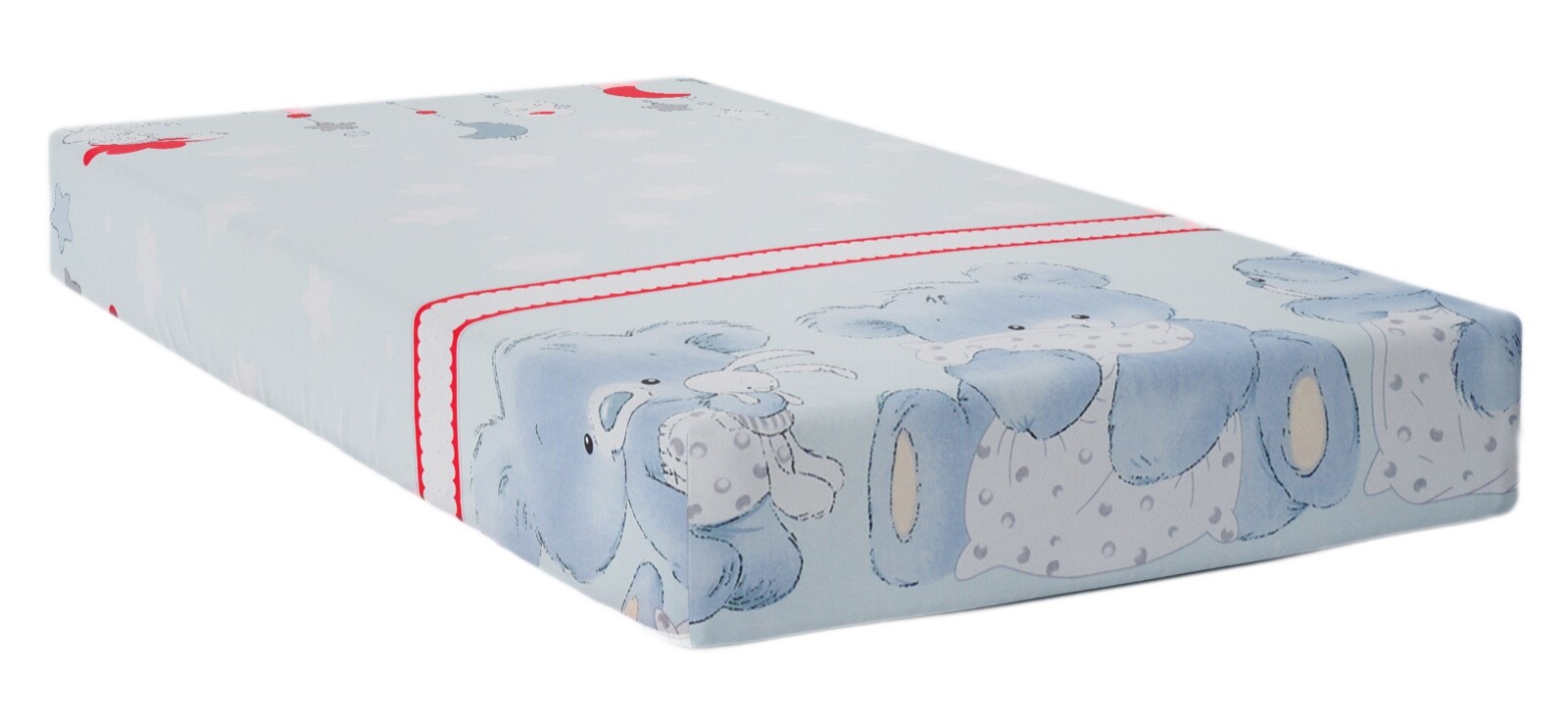 BABY FITTED COT BED SHEET PRINTED 100 COTTON MATTRESS 140x70cm eBay