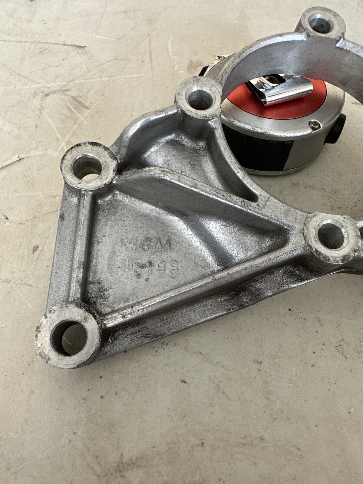OEM Ferrari Mondial T Power Steering Pump Bracket ONLY READ 139511