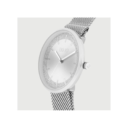 Liu Jo Horloge Femme Gala Solo Tempo Étui Acier Cadran Argent Pailleté - Photo 2 sur 4