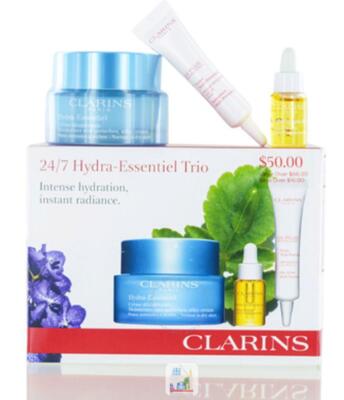 CLARINS HYDRA-ESSENTIEL 24/7 TRIO SET