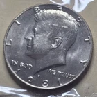 1981 D JFK Kennedy Half Dollar  50C Denver Free Shipping Mint Cello