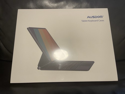 AUSDOM Magic-Style Keyboard Case for 2024 iPad Air 13 & iPad Pro 12.9 3-6th Gen - Picture 3 of 4