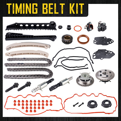 For 2005-2008 Ford Expedition Timing Chain Kit Cam Phaser Timing Cover Seal