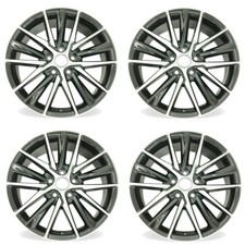 18 4 Pcs Machined Black Wheel For 2021 2022 Toyota Camry Oem Quality Rim 69133a 18 4 Pcs Machined Black Wheel For 2021 2022 Toyota Camry Oem Quality Rim 69133a