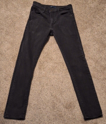 Levi s Made and Crafted Lot 510 Skinny Jeans Men s Black Size 30x32 (29x29)