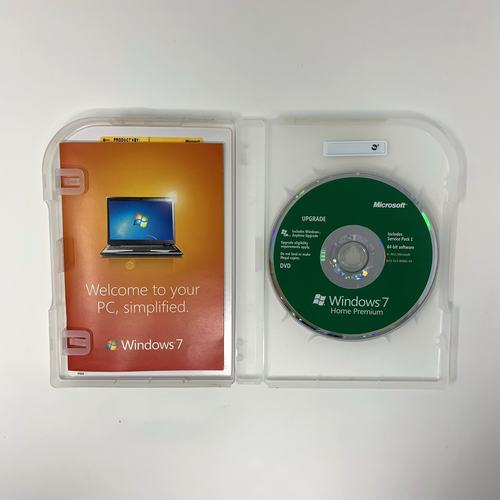 Microsoft Windows 7 Home Premium Vista Upgrade 32 & 64 Bit W/ Used Product Key - Picture 13 of 14