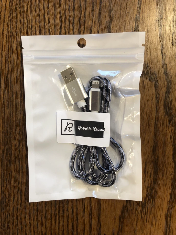 Roberts Cloud Lighting a USB, cargadores iPhone (10 dorados, 10 plateados, 10 grises) Foto 3 de 4