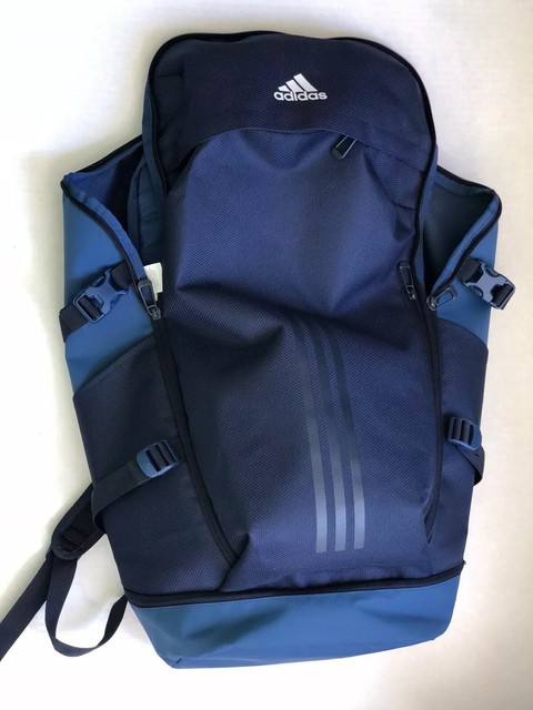adidas unisex blue backpack