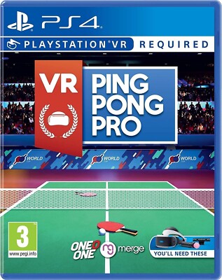 VR Ping Pong Pro PS4 Playstation 4 VR erforderlich TOP Zustand