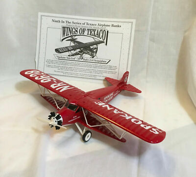 WINGS OF TEXACO #9 1929 BUHL CA-6 SESQUIPLANE AIRPLANE REGULAR