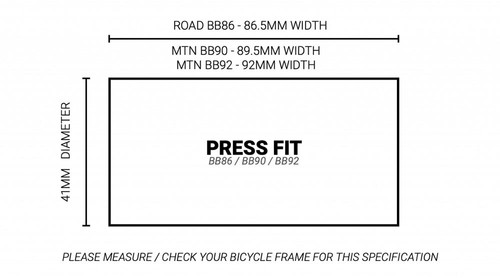 Praxis Bottom Bracket Pressfit BB86/92 to M24 / Sram GXP / ISIS2 - Picture 2 of 2