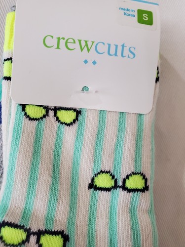 Crewcuts 3 Pair Crew Socks Size Small - Picture 2 of 6