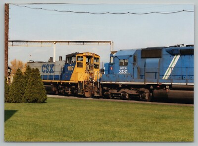 Railroad Photo - CEFX #3131 Diesel Locomotive 1990s Freight Train CSX ...