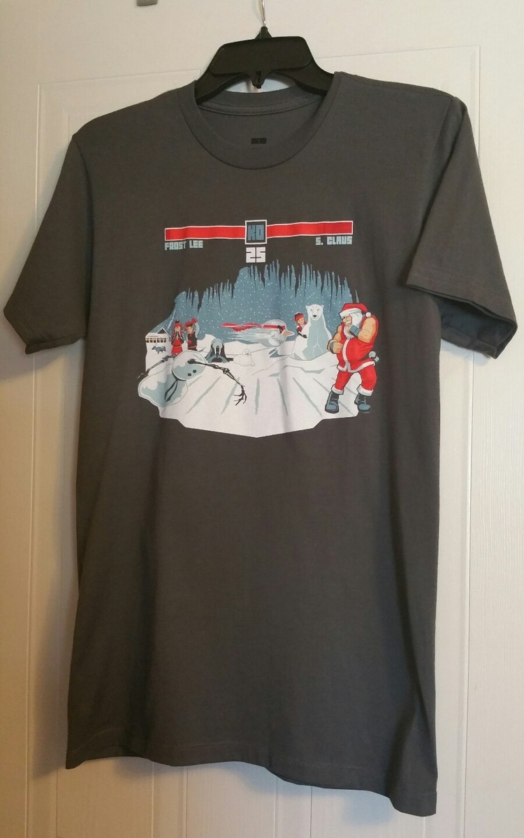 NWOT ThinkGeek Snow Fighter II T-shirt Men's small Christmas NWOT ThinkGeek Snow Fighter II T-shirt Men's small Christmas