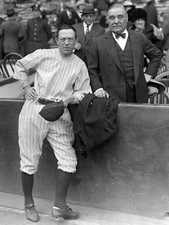 MANAGER MILLER HUGGINS AND YANKEES OWNER JACOB RUPPERT CLASSIC  8x10 