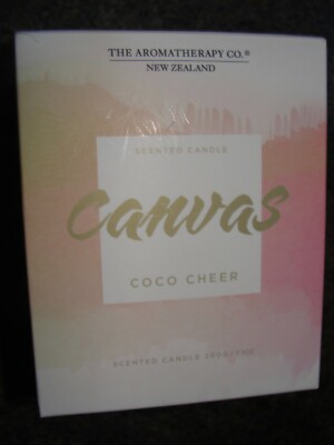 THE AROMATHERAPY CO. CANVAS COCO CHEER KERZE