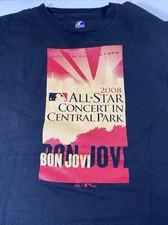 Bon Jovi 2008 Central Park NYC Concert T-Shirt Youth X-Large