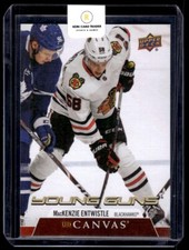 2020-21 Upper Deck Young Guns Canvas MacKenzie Entwistle Rookie #C200 Chicago